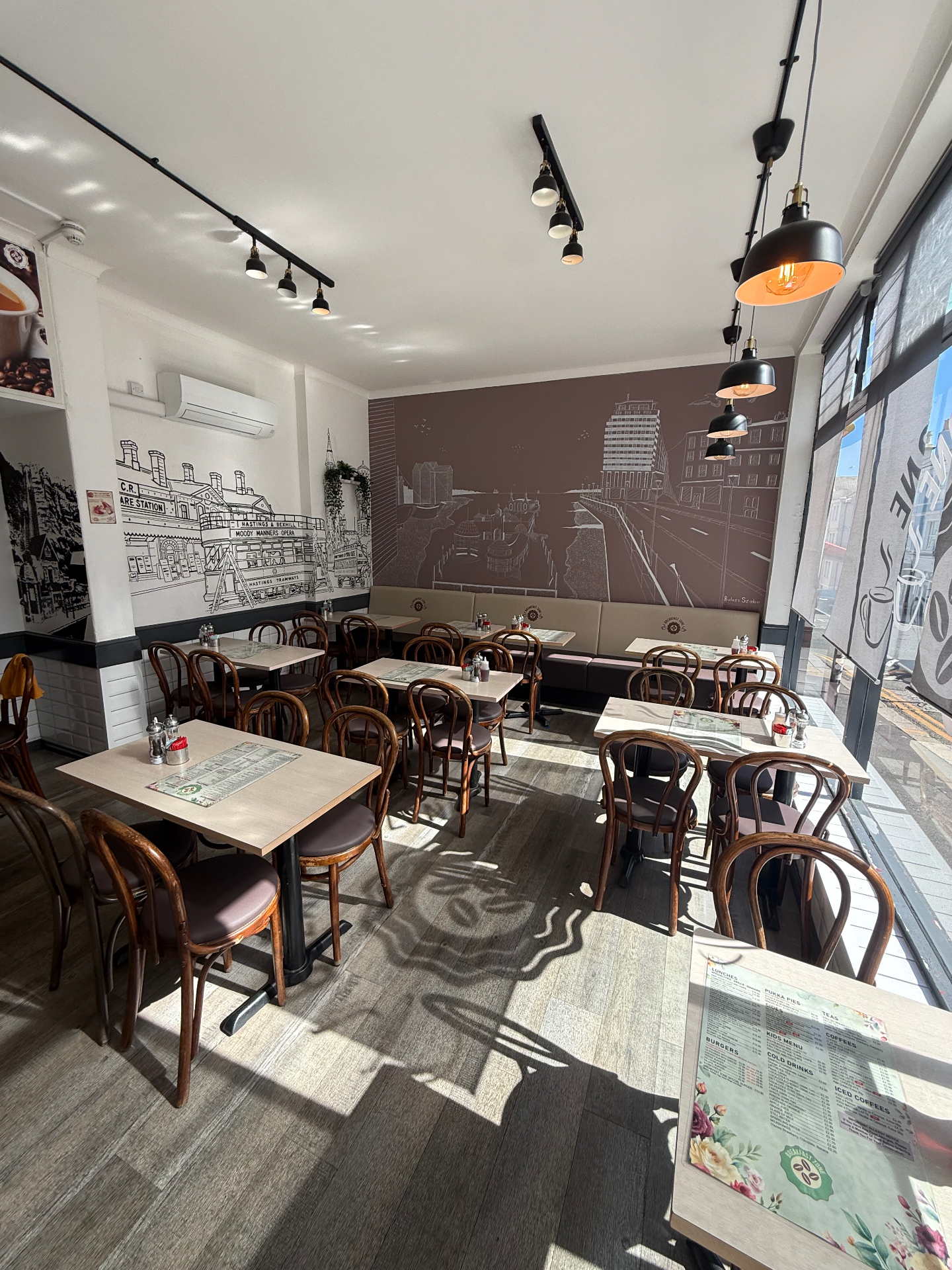 Inside Breakfast Zone Cafe — view 1