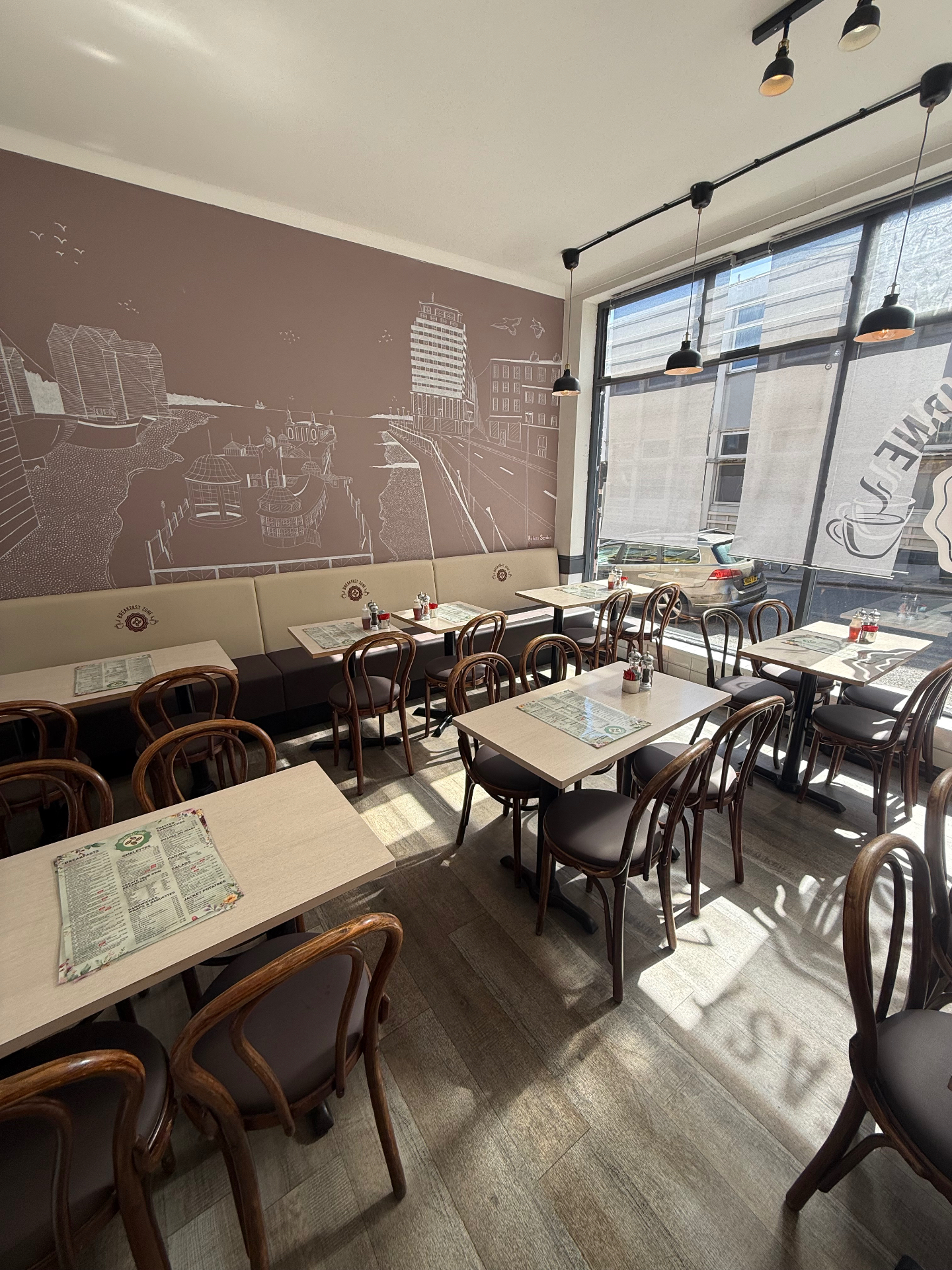 Inside Breakfast Zone Cafe — view 2